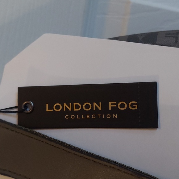 London Fog Raven Tower Signature Print Backpack 12\